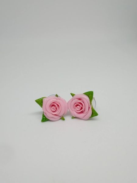 Rose Ear Studs