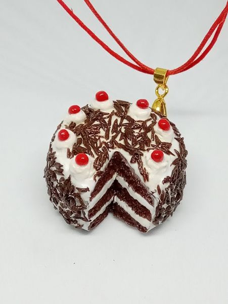 Black Forest Cake Pendant